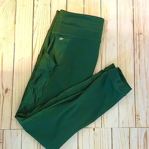 Fabletics powerhold leggings Size S Army Green